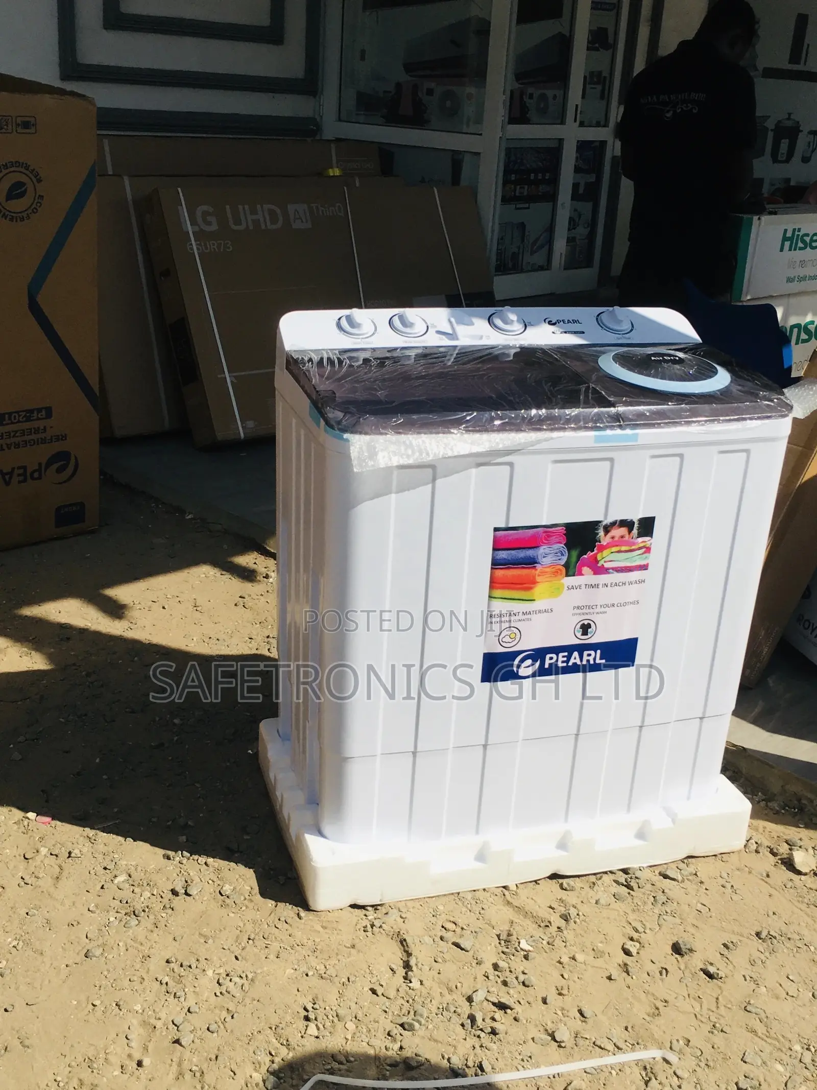 Quality Washingmachine Pearl Topload 12kg Semiautomatic