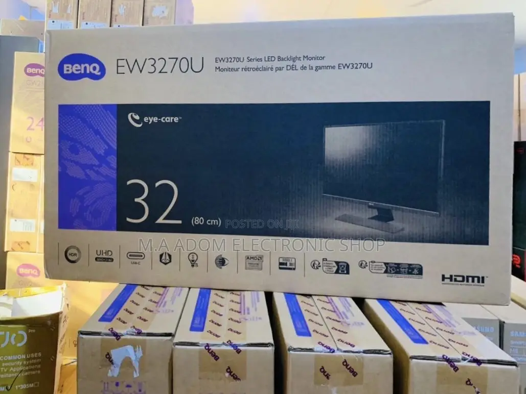 Original Benq Ew3270u(32 Inch) Uhd Premium Monitor