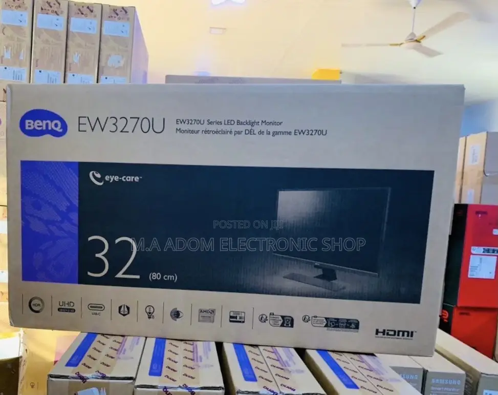 High Quality EW3270U 32 Inch Uhd Premium Monitor(Black).