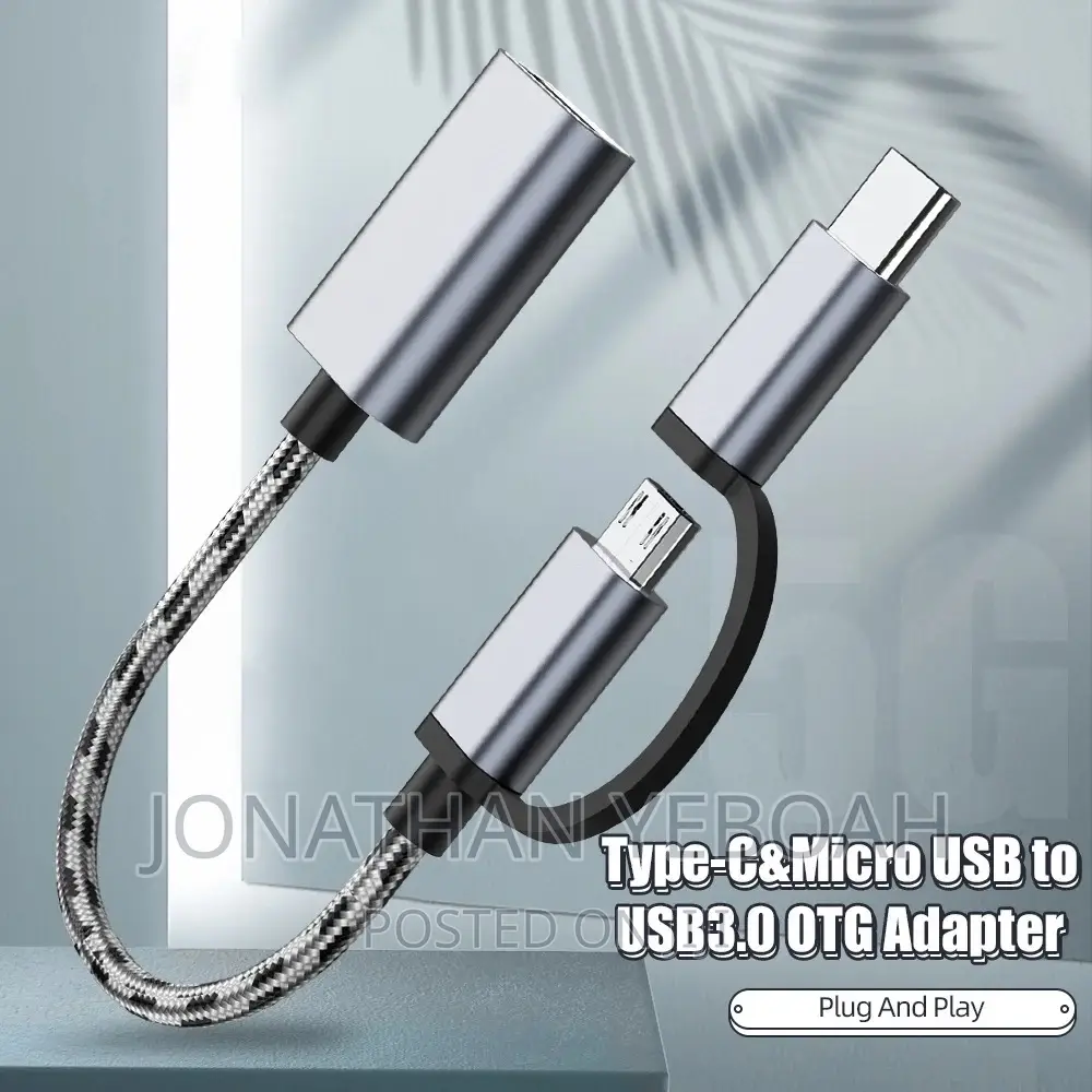 2 in 1 USB 3.0 OTG Adapter Cable