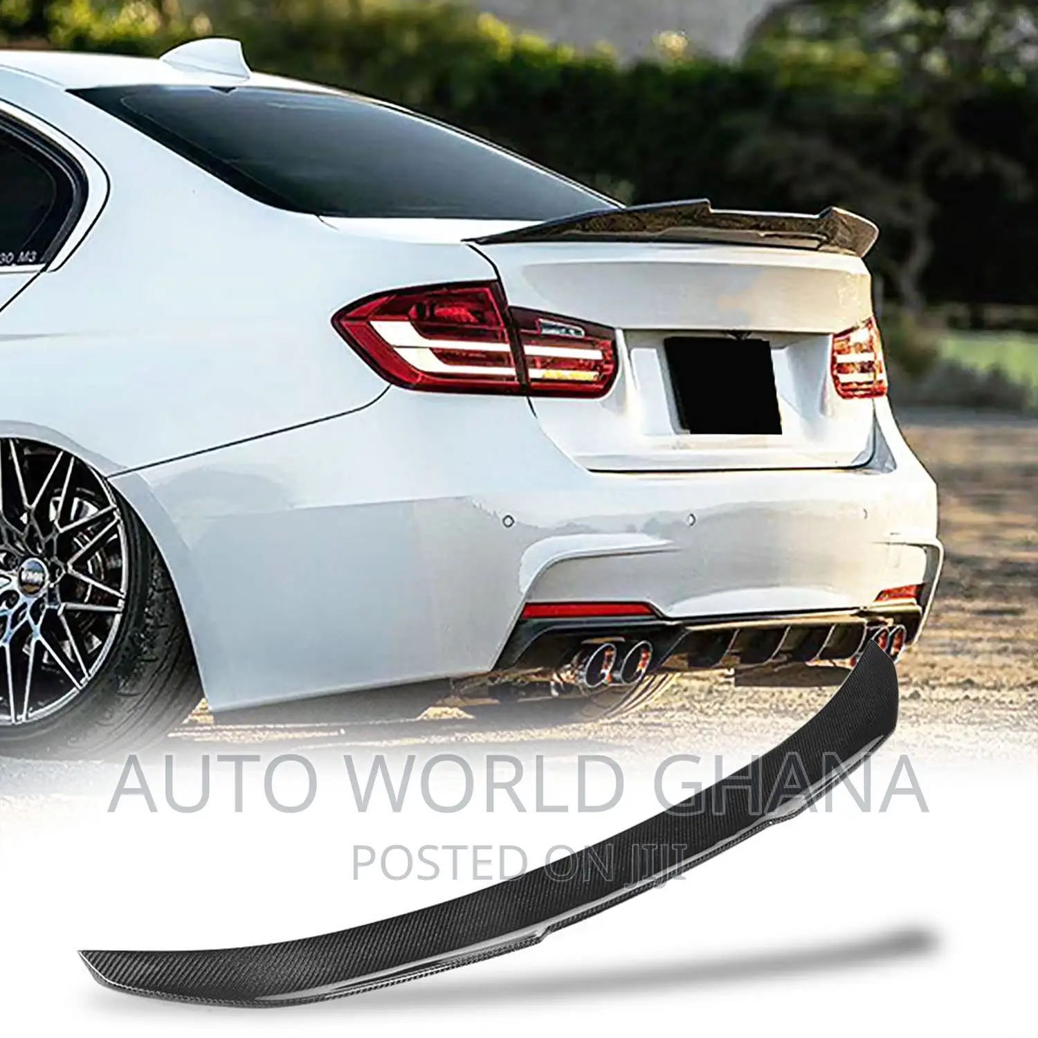 Bmw F30 3 Series 320i 318i 328i 330i Boot Spoiler Psm Style