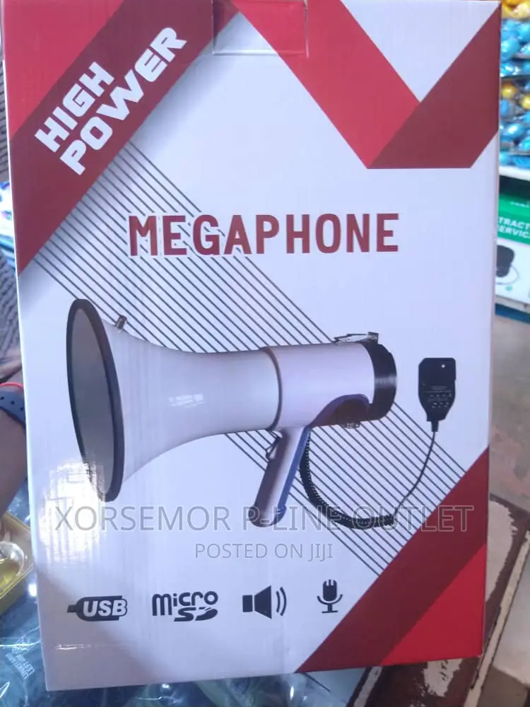 12V Audio Megaphone 