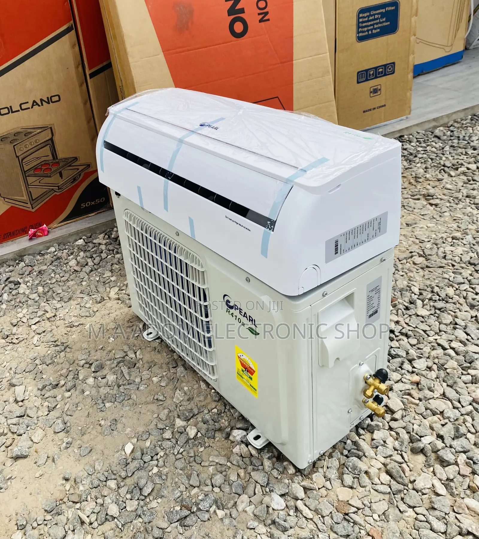 Shop Quality Pearl 1.5hp Split Electric Ac(White).