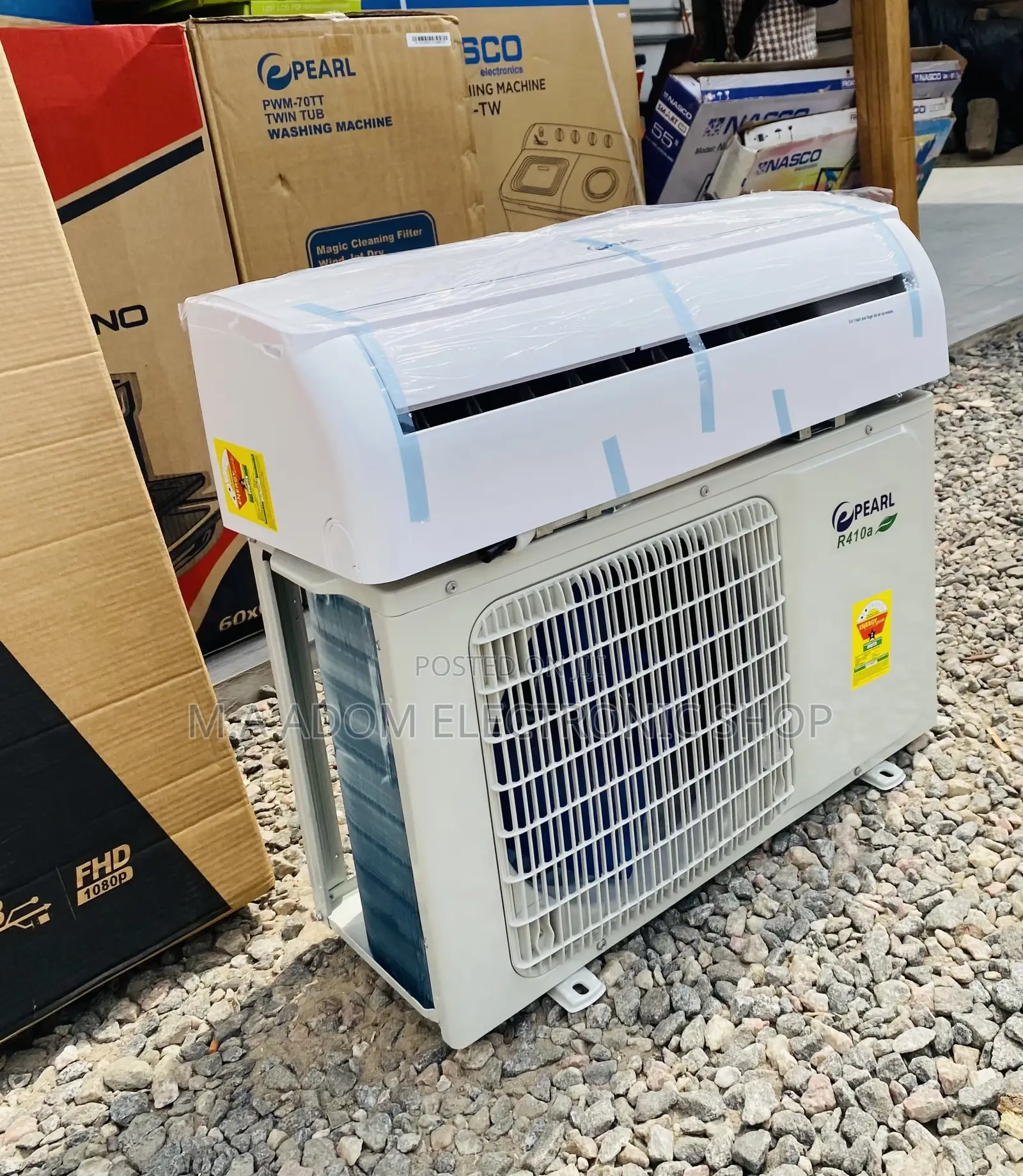 Shop Adorable Pearl 1.5hp Split Electric Ac(White).