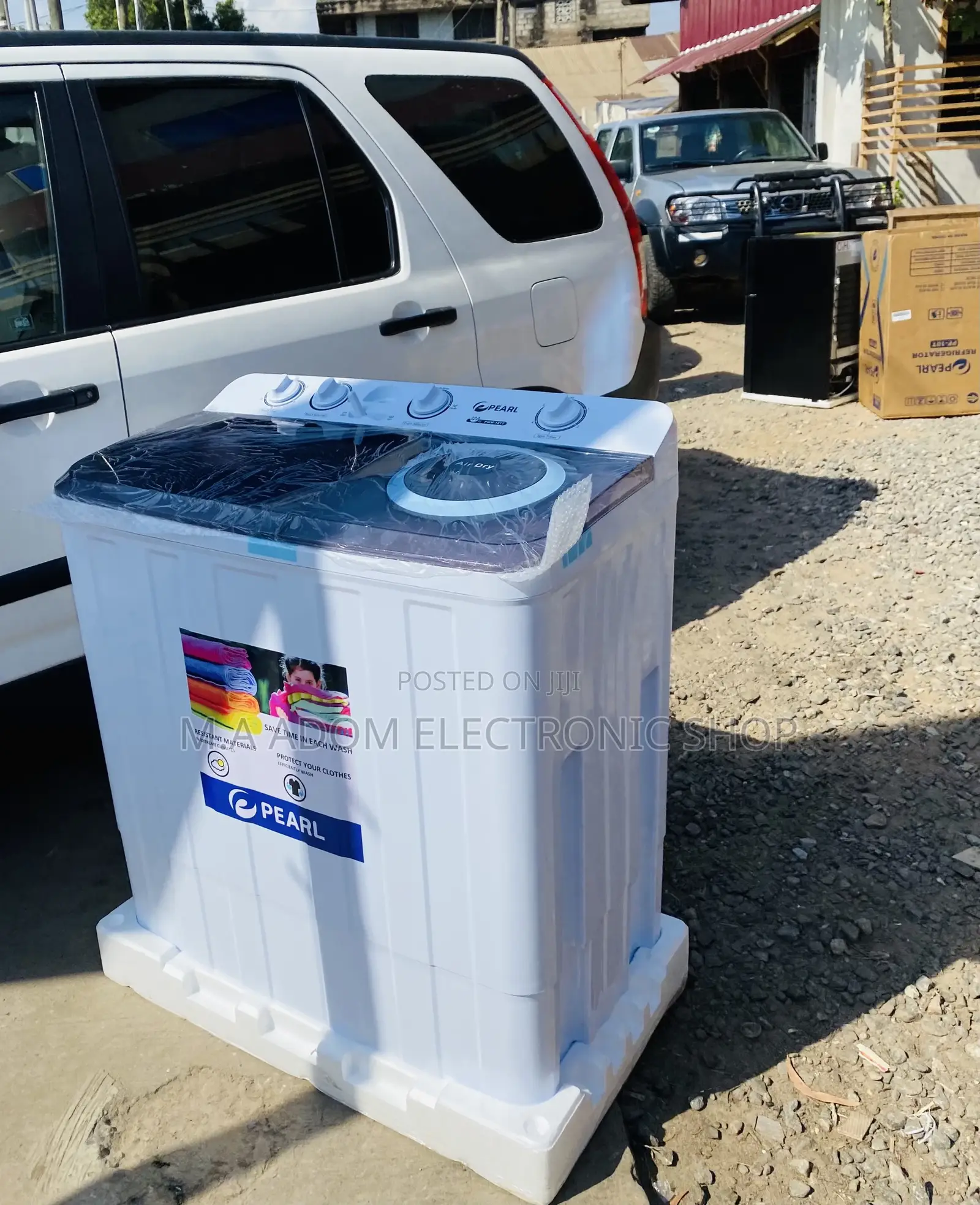 Quality Pearl 7kg Automatic Washing Machine(White) 