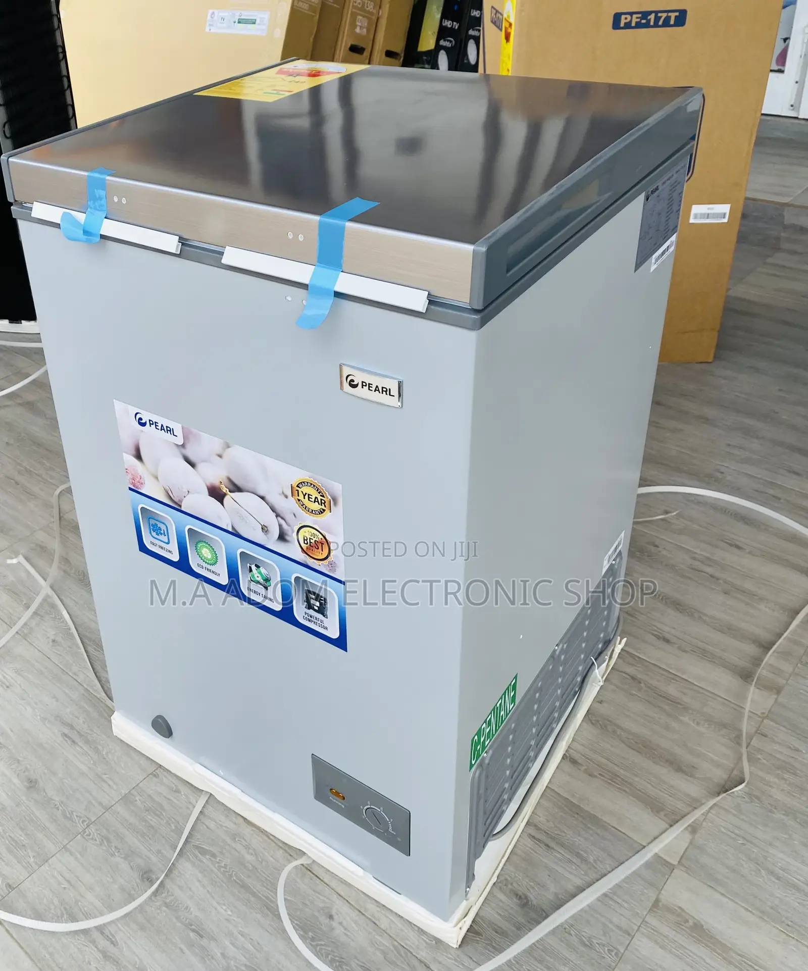 Buy Classic Pearl PCF-127 1 Door Electric Freezer(100l).