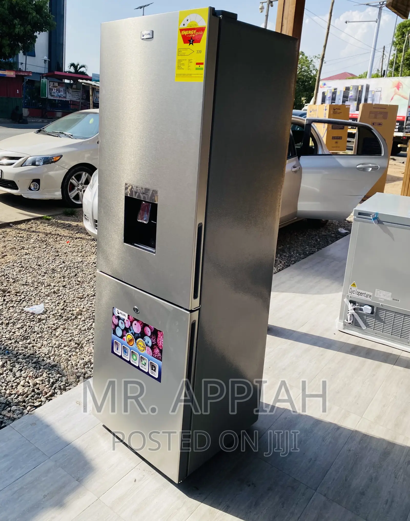 Budget-Friendly Pearl Pf-330bwd Electric Fridge(Gray).