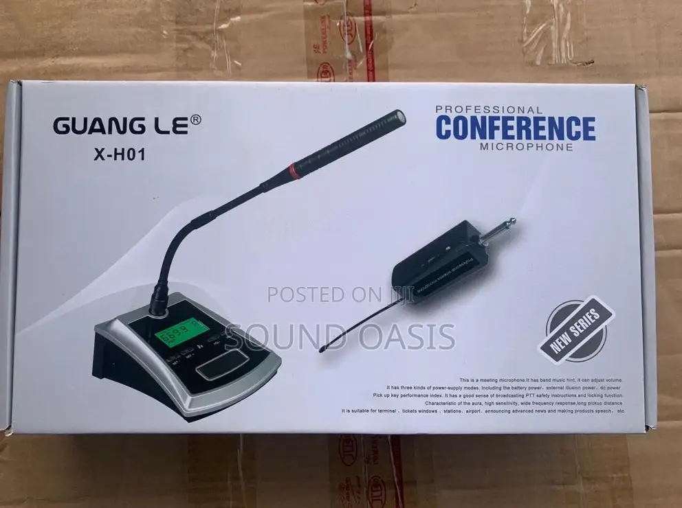 Universal UHF Wireless Conference Desktop Microphone