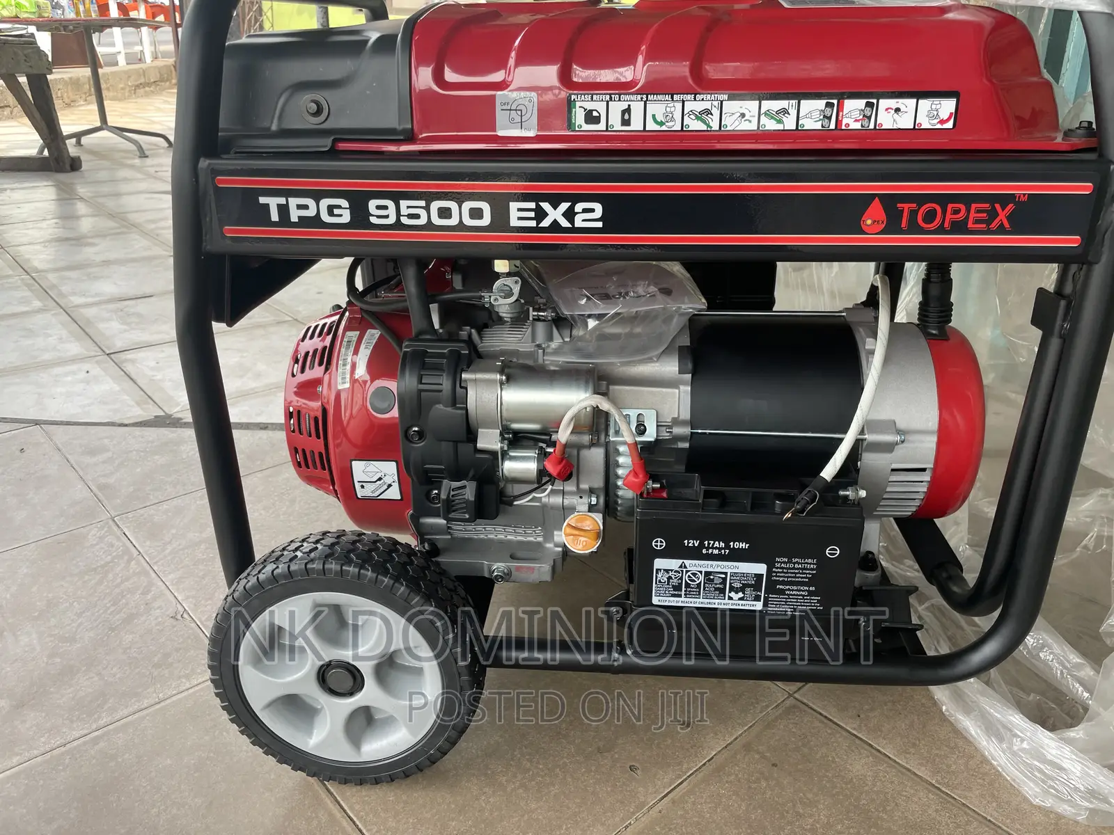 Topex EXP9500TP Gasoline Generator #8.5KVA