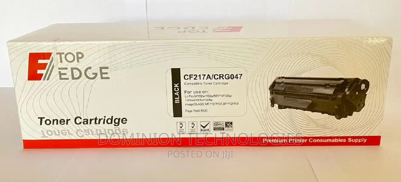 Top Edge Compatible Toner 17a