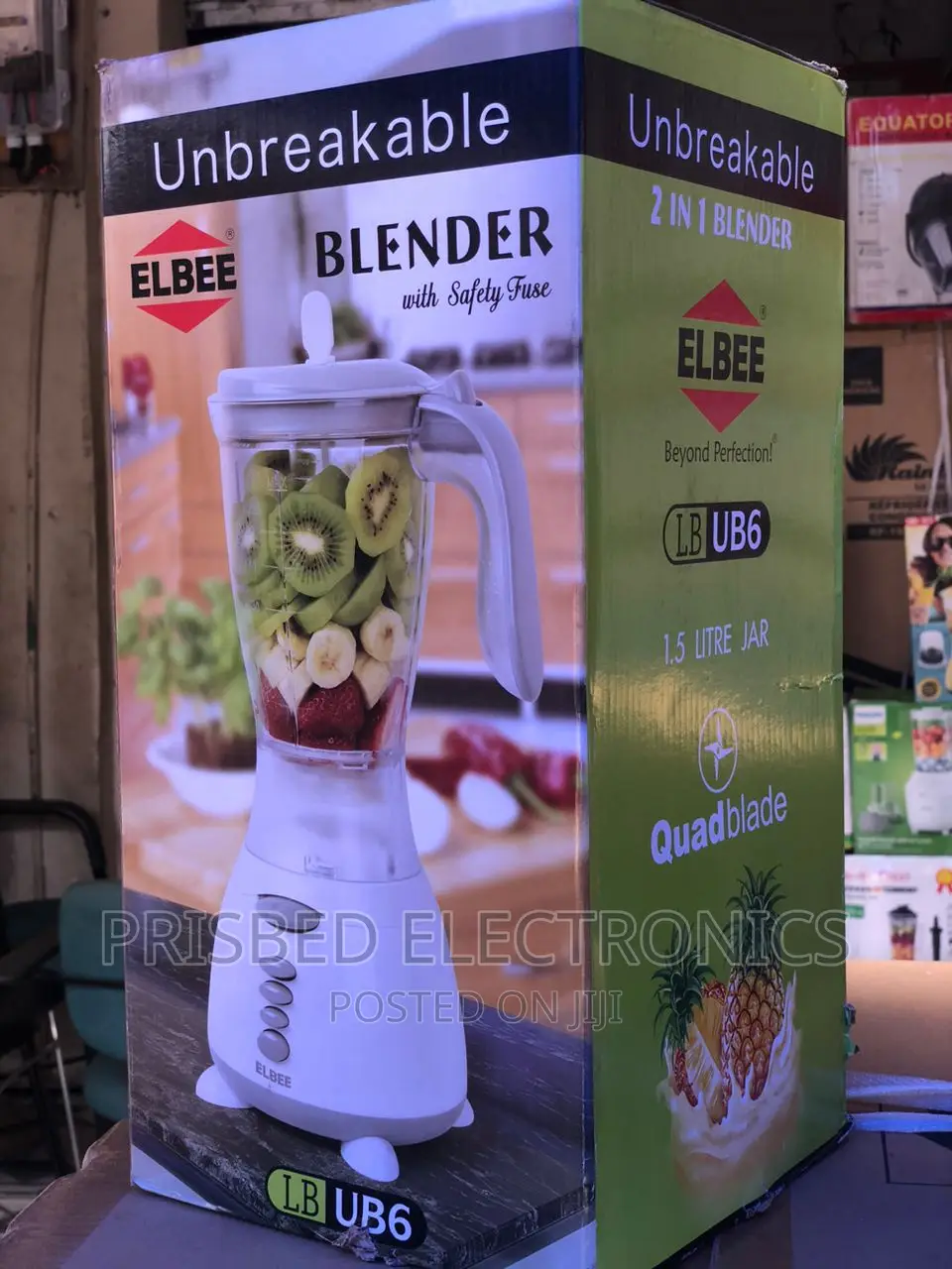 Elbee Unbreakable Durable Blender 1.5 Litres