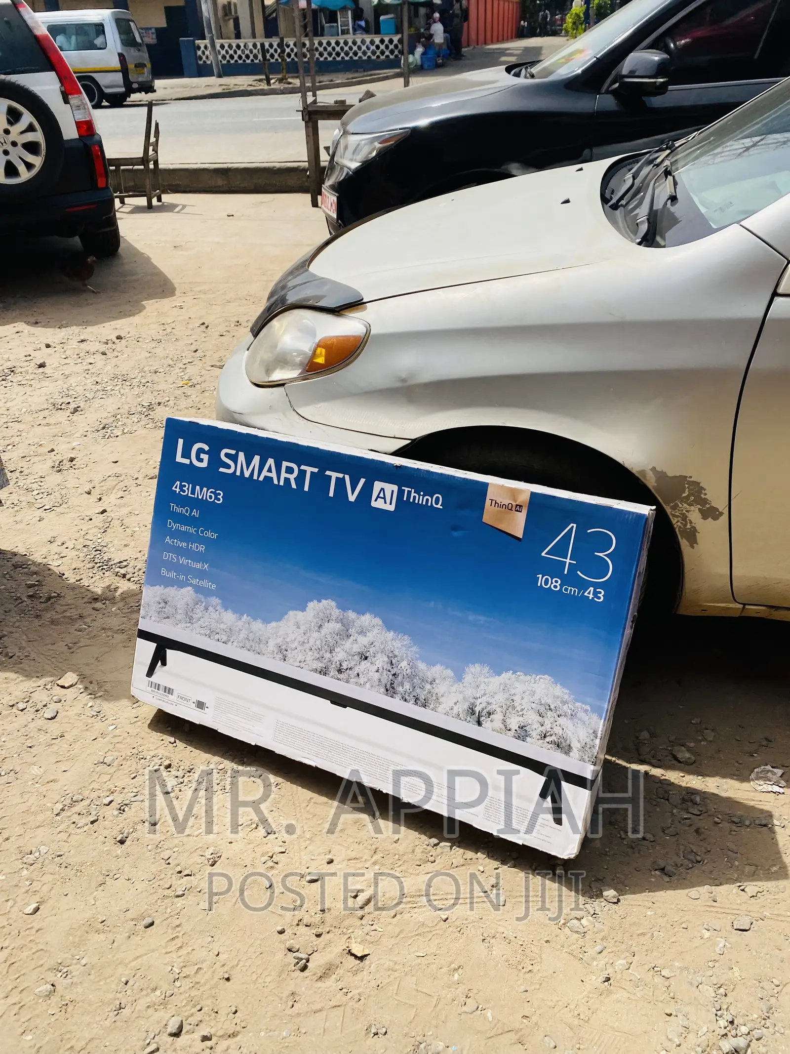 Brand New LG 43lm637 43 Inch Full HD Smart Tv(Black(.