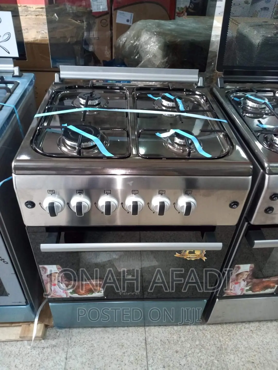Ferre 60x60 4 Burner Gas Cooker
Oven and Grill
Roaster