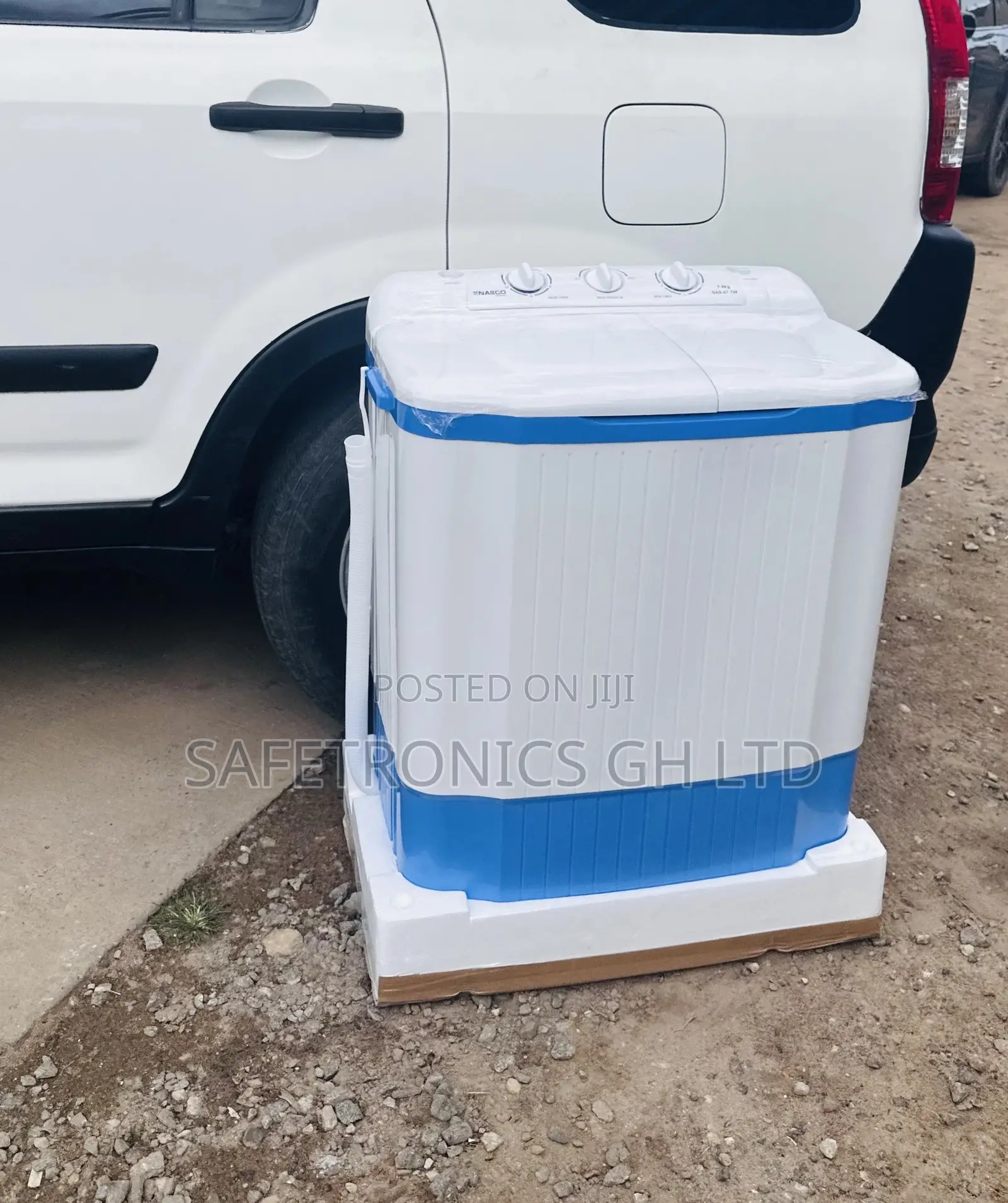 Twintub Washingmachine Nasco 7kg Semiautomatic Topload