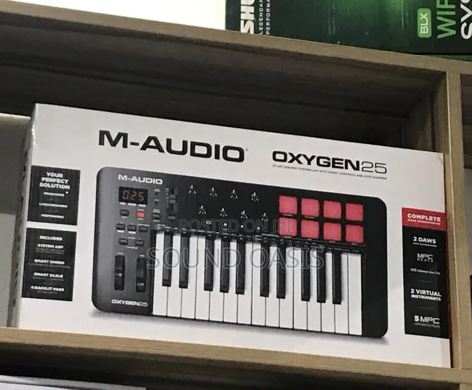 Oxygen 25 
25-Key USB MIDI Controller