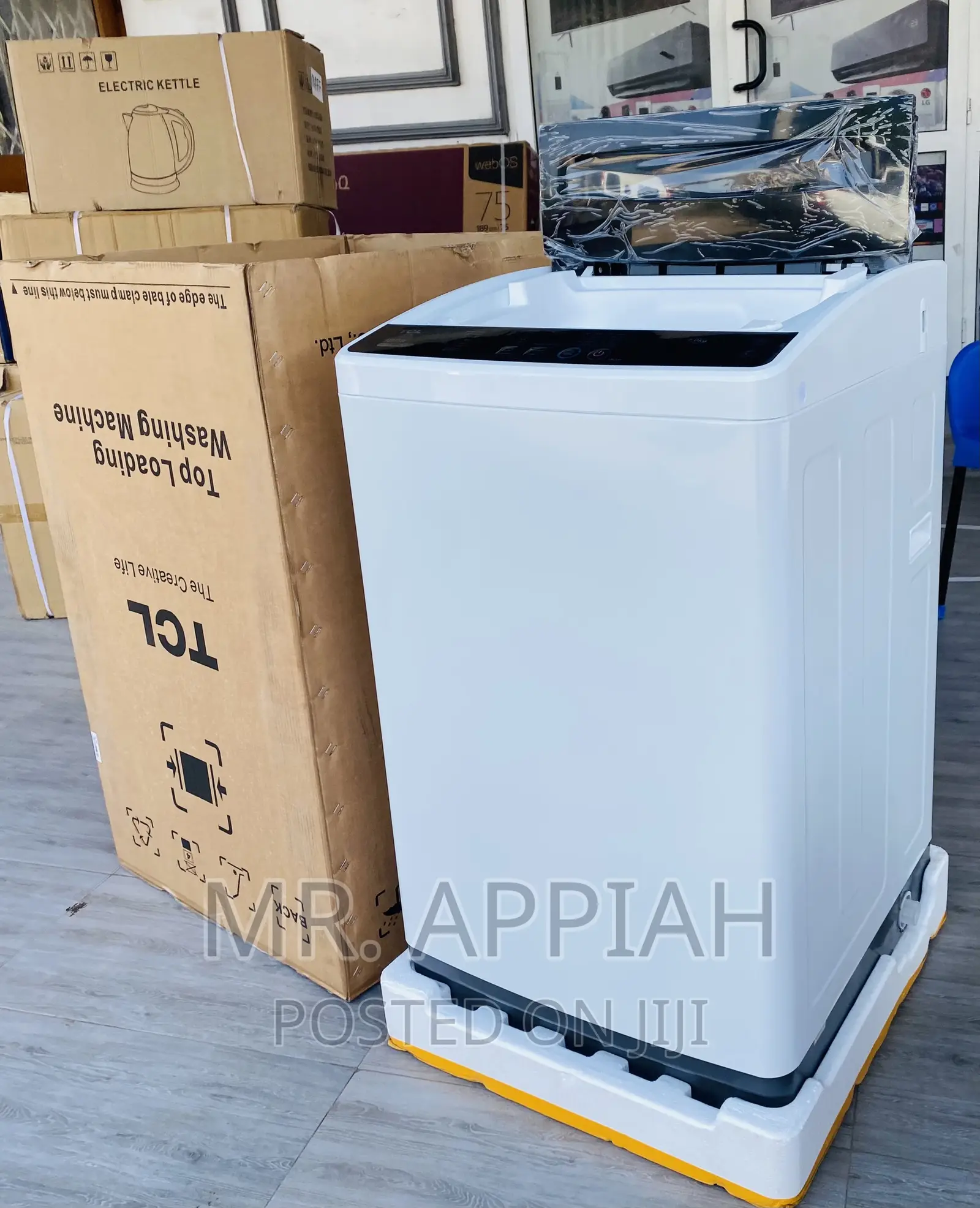 Shop Affordable TCL 7kg Electric Washing Machine(Gray).
