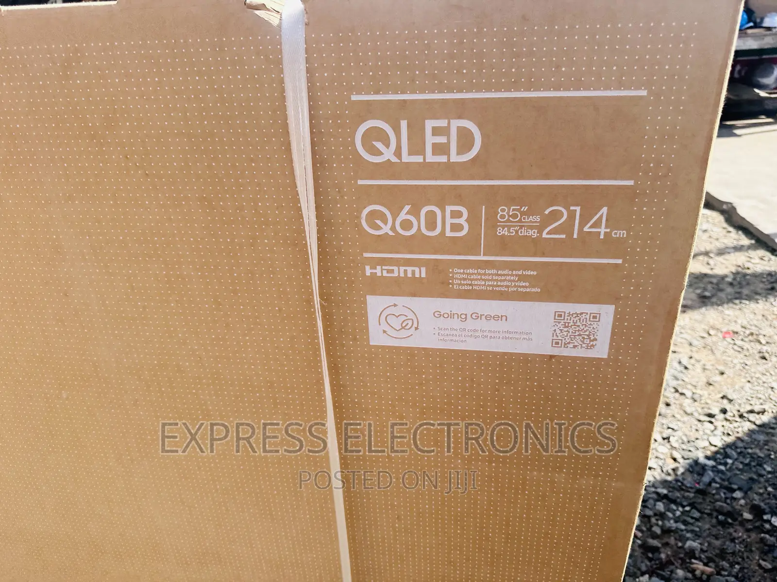 Intelligent Design Slim QLED UHD Smart Samsung 85”Q60B