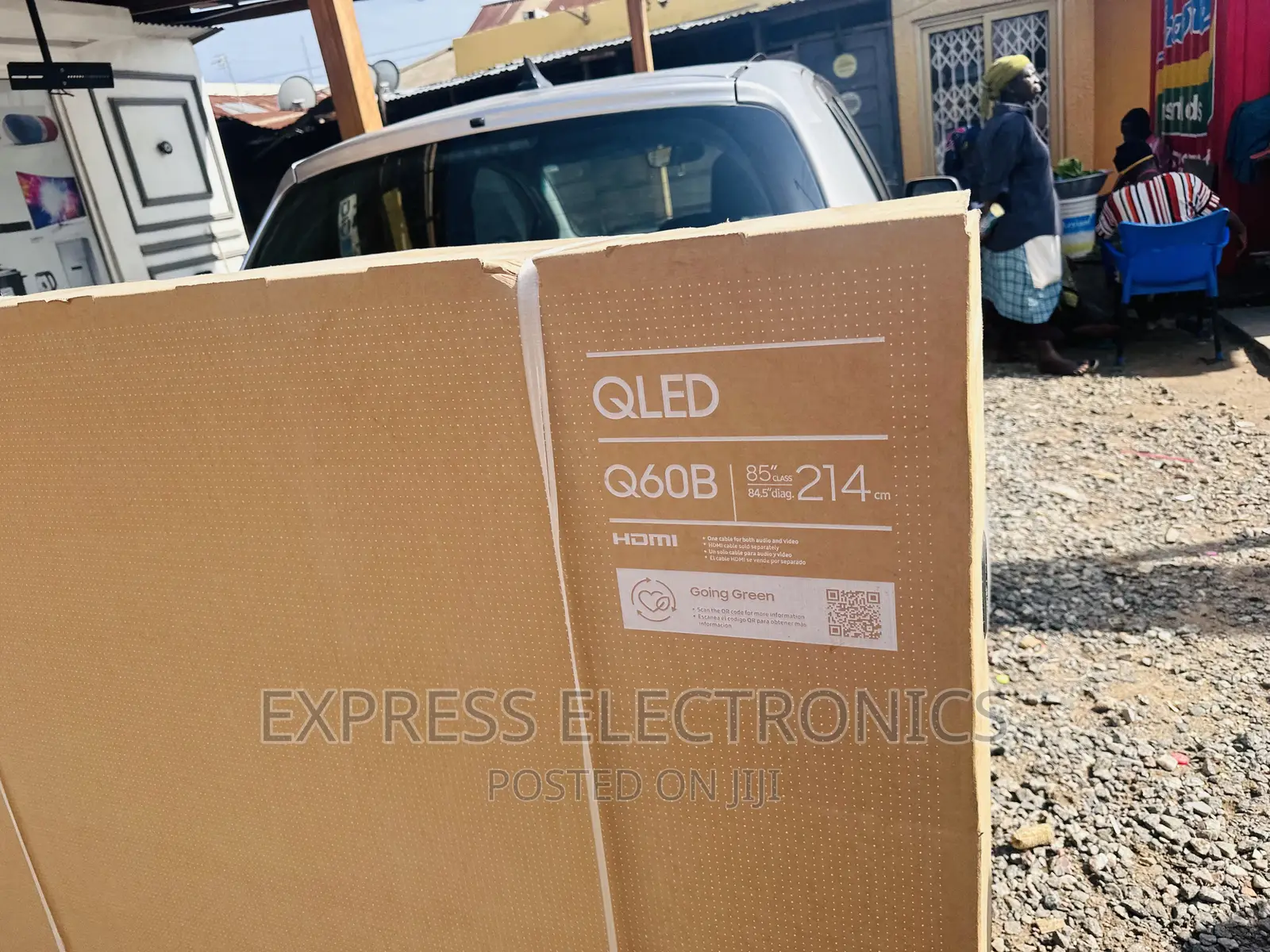 Intelligent Design Slim QLED UHD Smart Samsung 85”Q60B