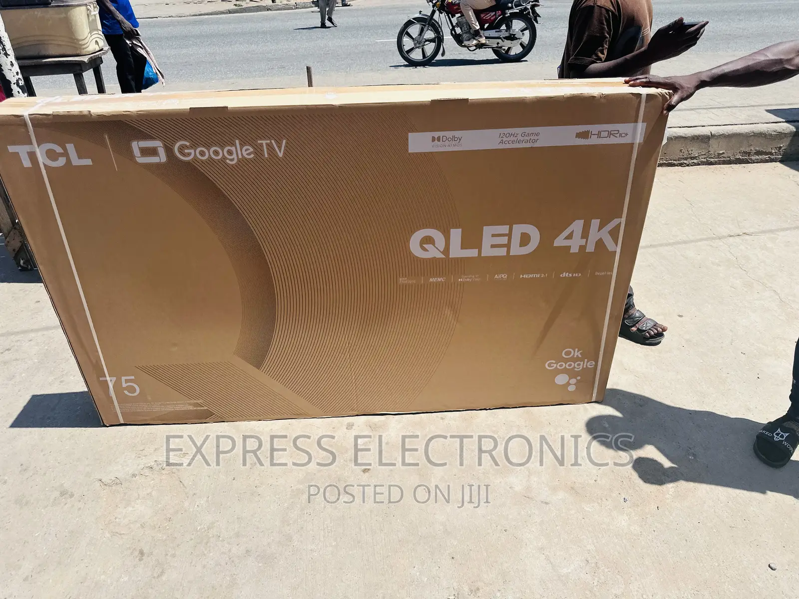Powerful QLED Smart Android 75”C64)
