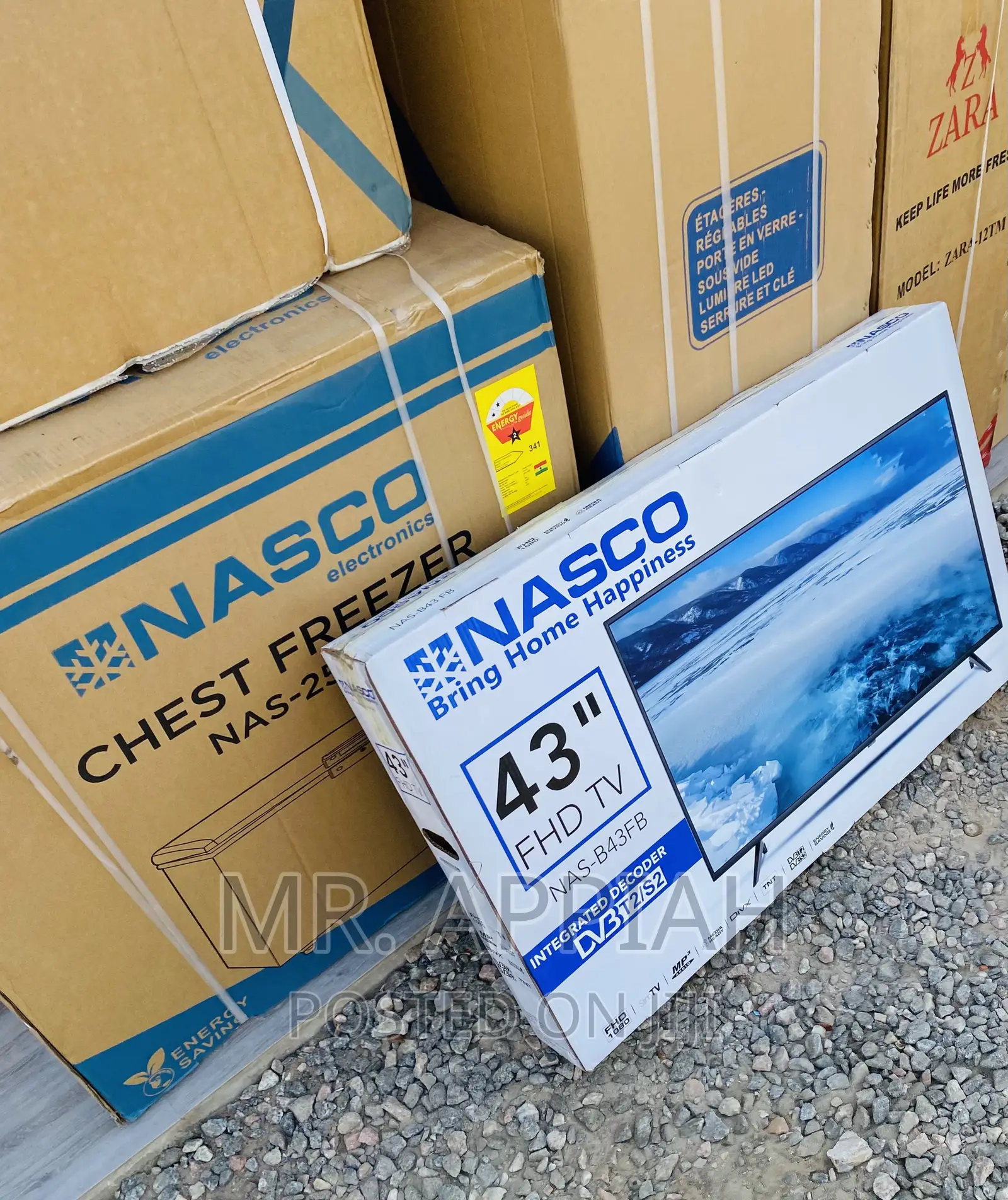 Buy Authentic Nasco 43 Inch Digital Satellite Electric Tv.