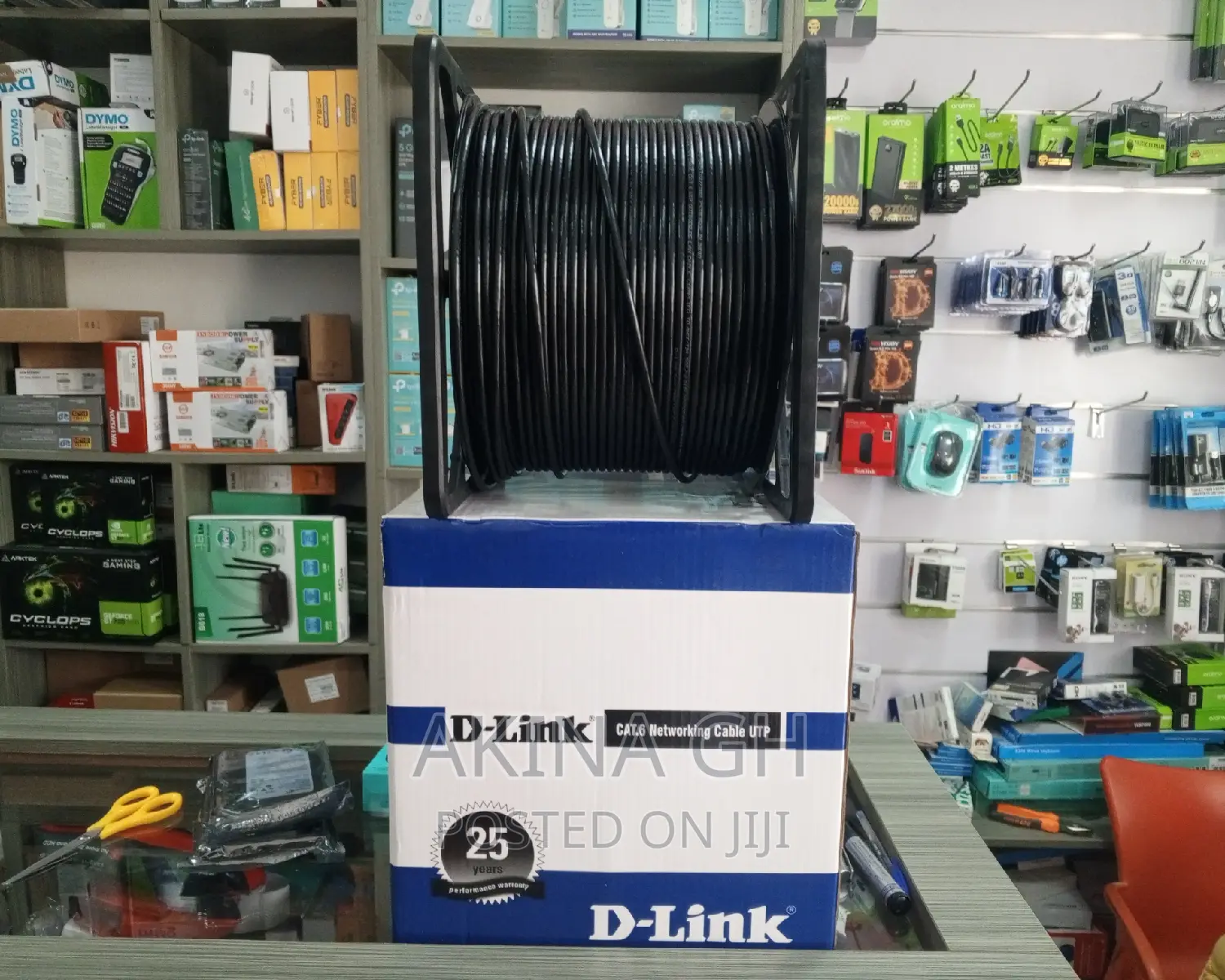 D-Link Utp Outdoor Cable 305m Black