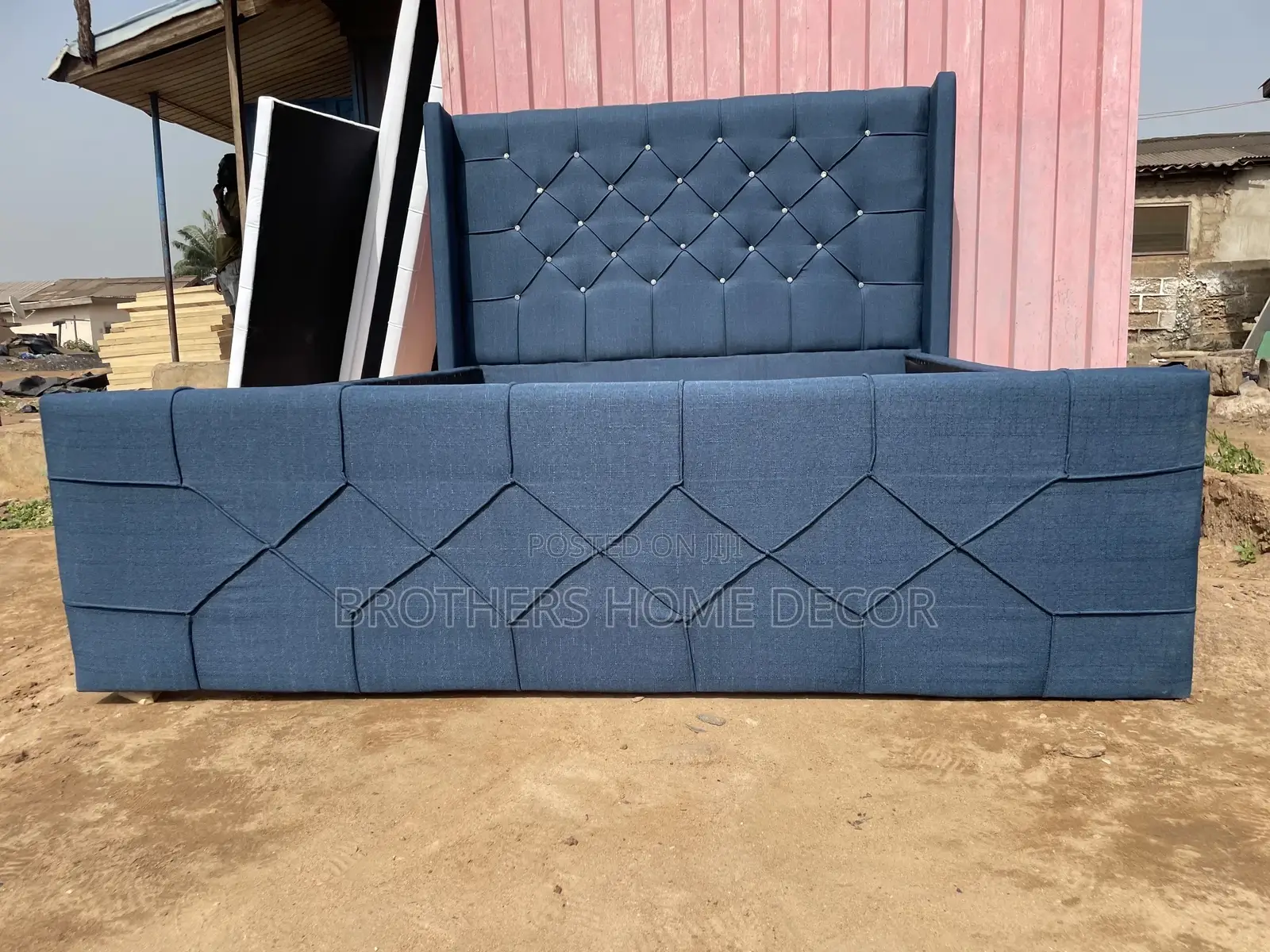 Foreign Double Bed Frame 60x80 // Very Durable And Strong