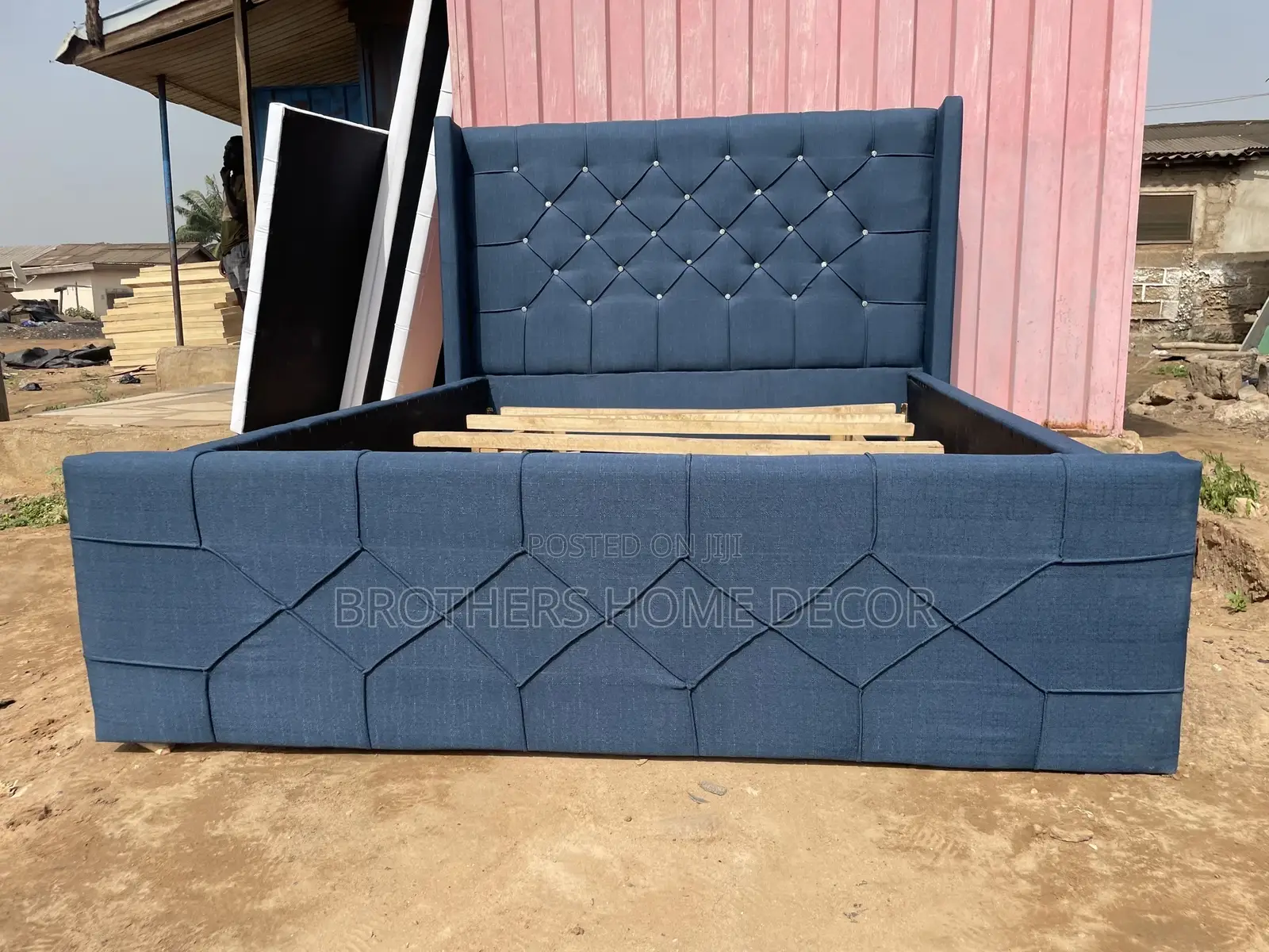Foreign Double Bed Frame 60x80 // Very Durable And Strong