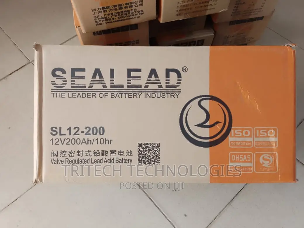 12V 200ah (10hr) Sealead UPS Battery