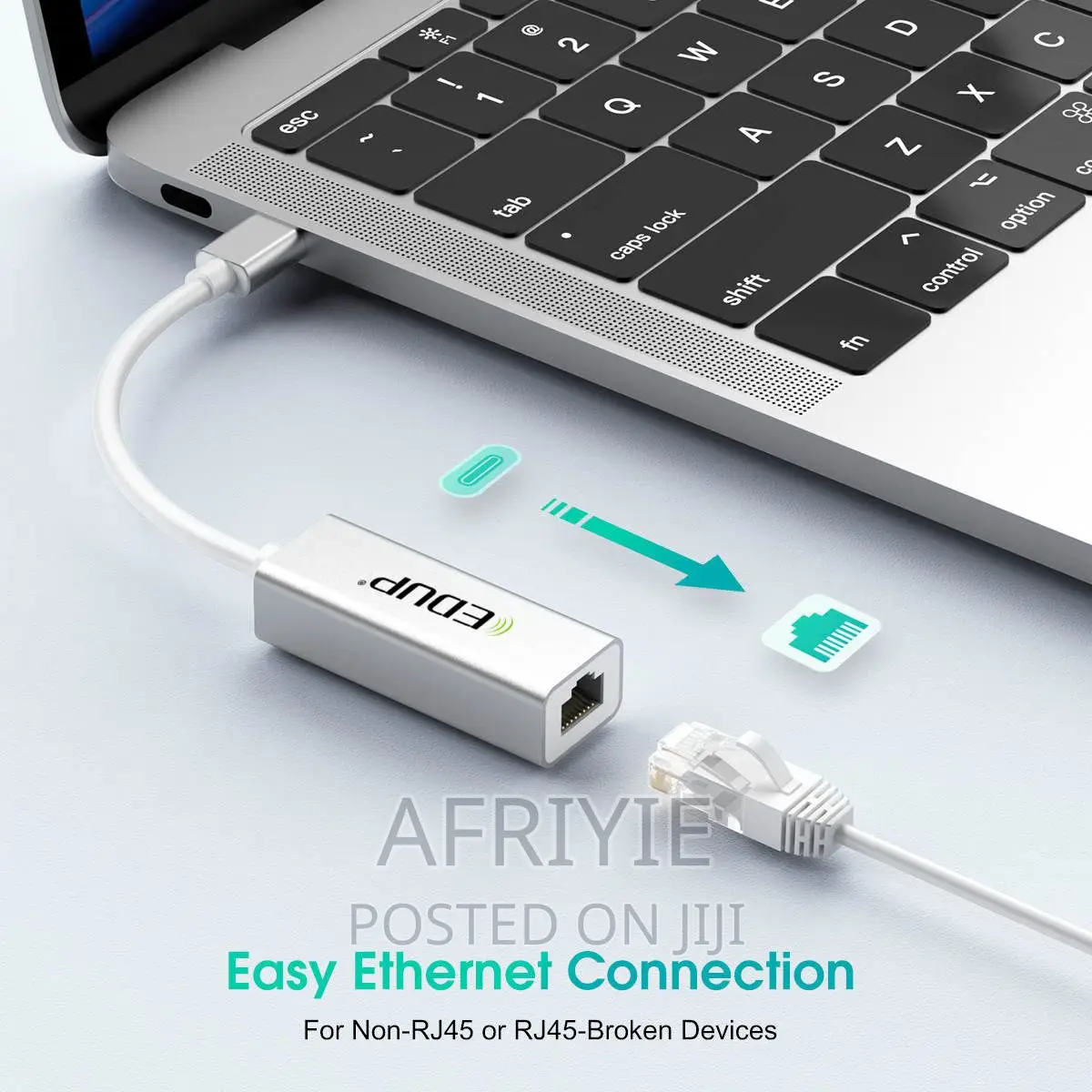 EDUP GIGABYTE USB / Type C to Ethernet Adapter RJ45 Port