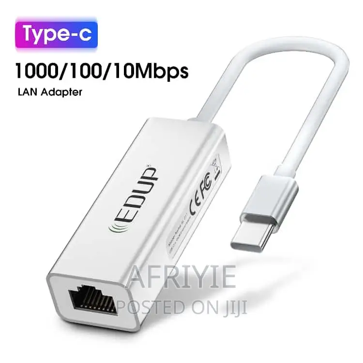 EDUP GIGABYTE USB / Type C to Ethernet Adapter RJ45 Port
