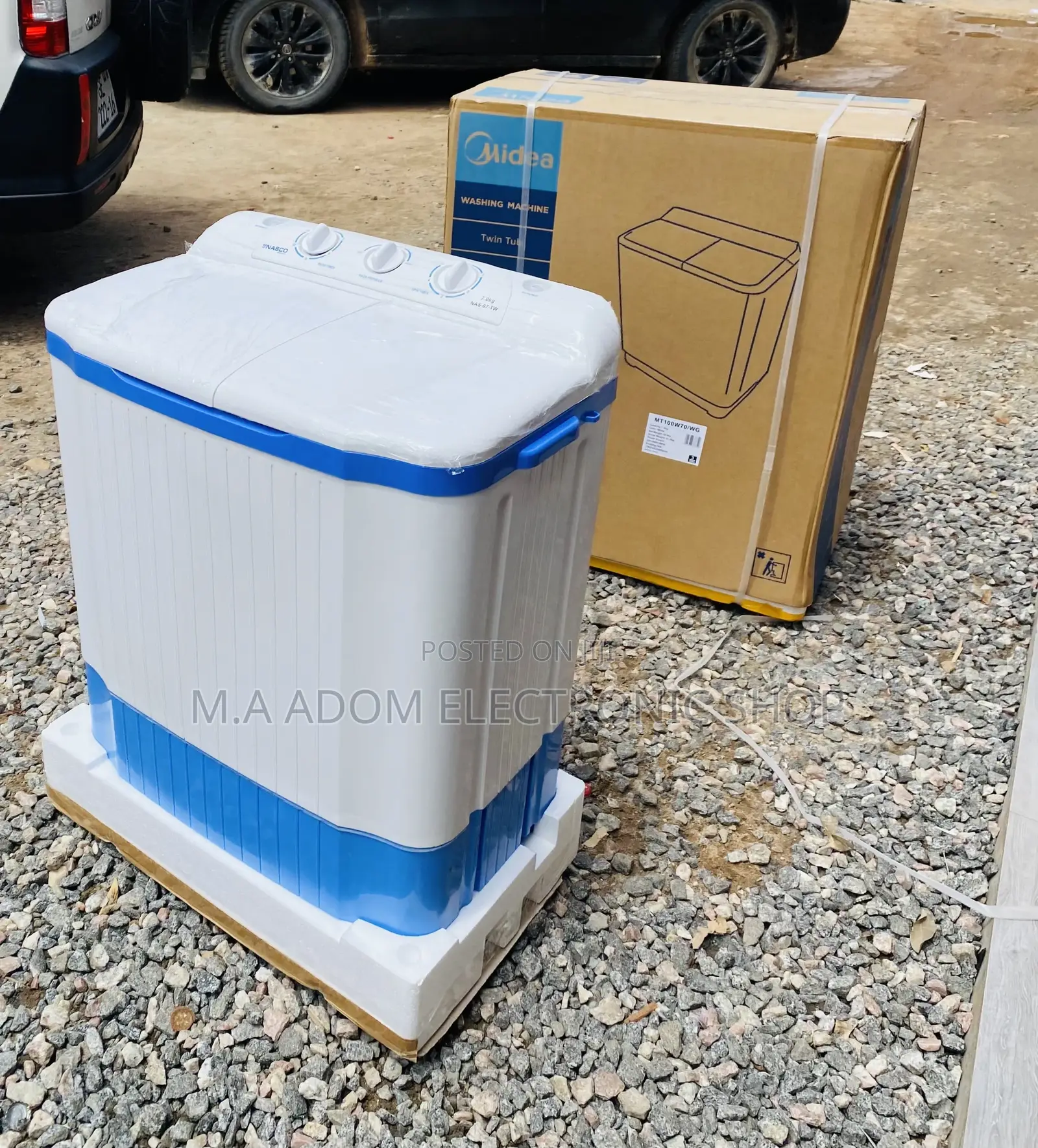 Fabulous Nasco 7kg Top Load Electric Washing Machine 