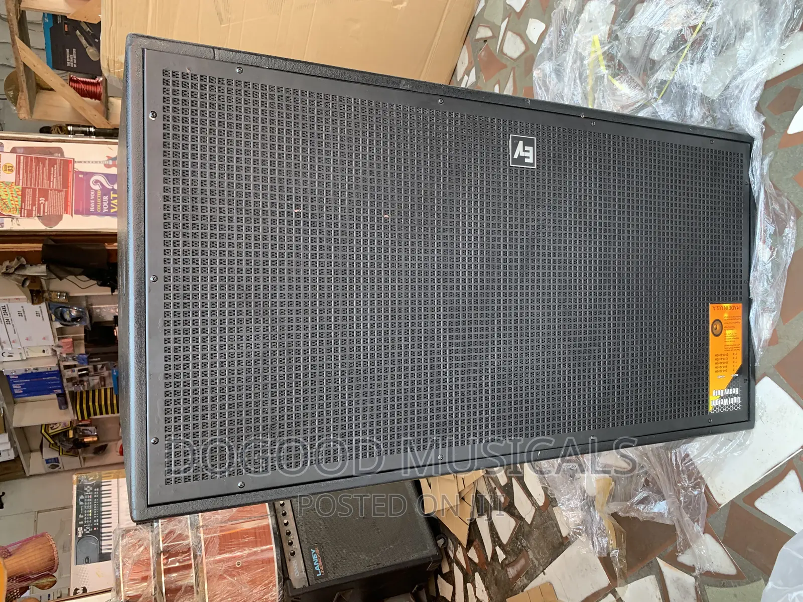 Ev 4000w Bass Speakers(1pair)