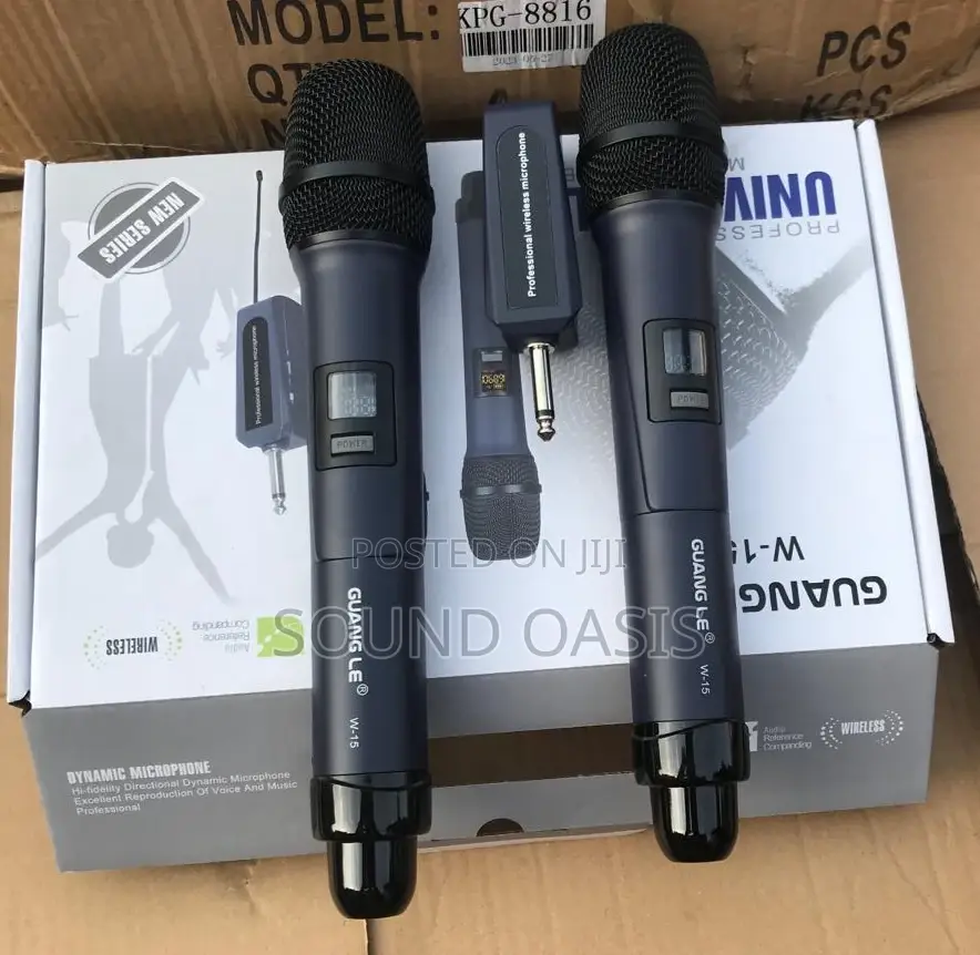 Universal 2 in 1 Wireless Handheld Microphone