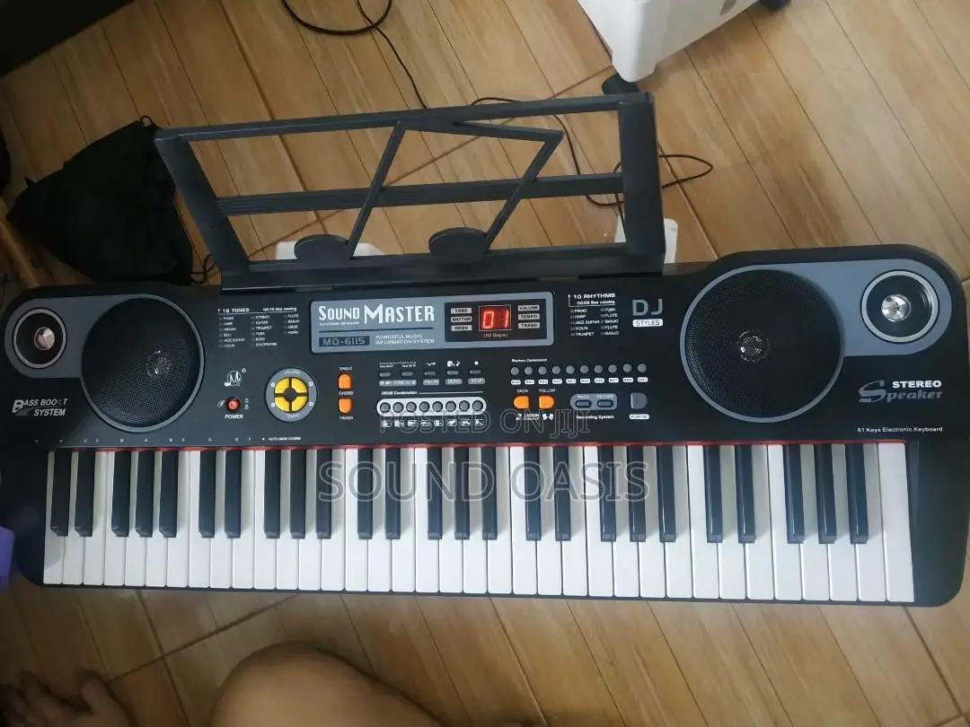 Sound-Master MQ-6115 61key Keyboard Synthesizer