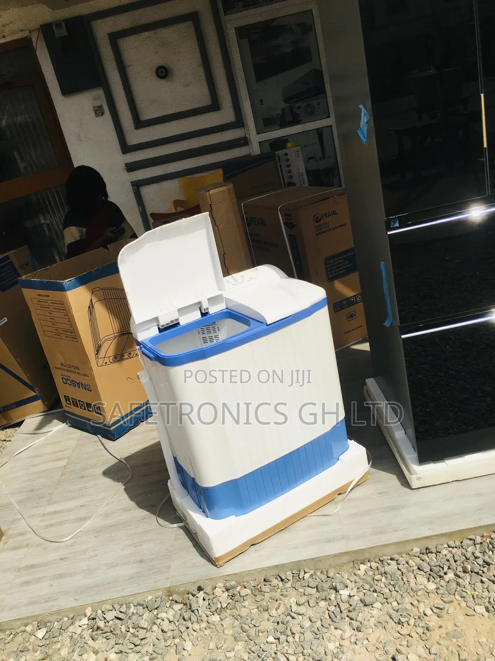 Nasco Lastest Washingmachine 7kg Topload Semiautomatic