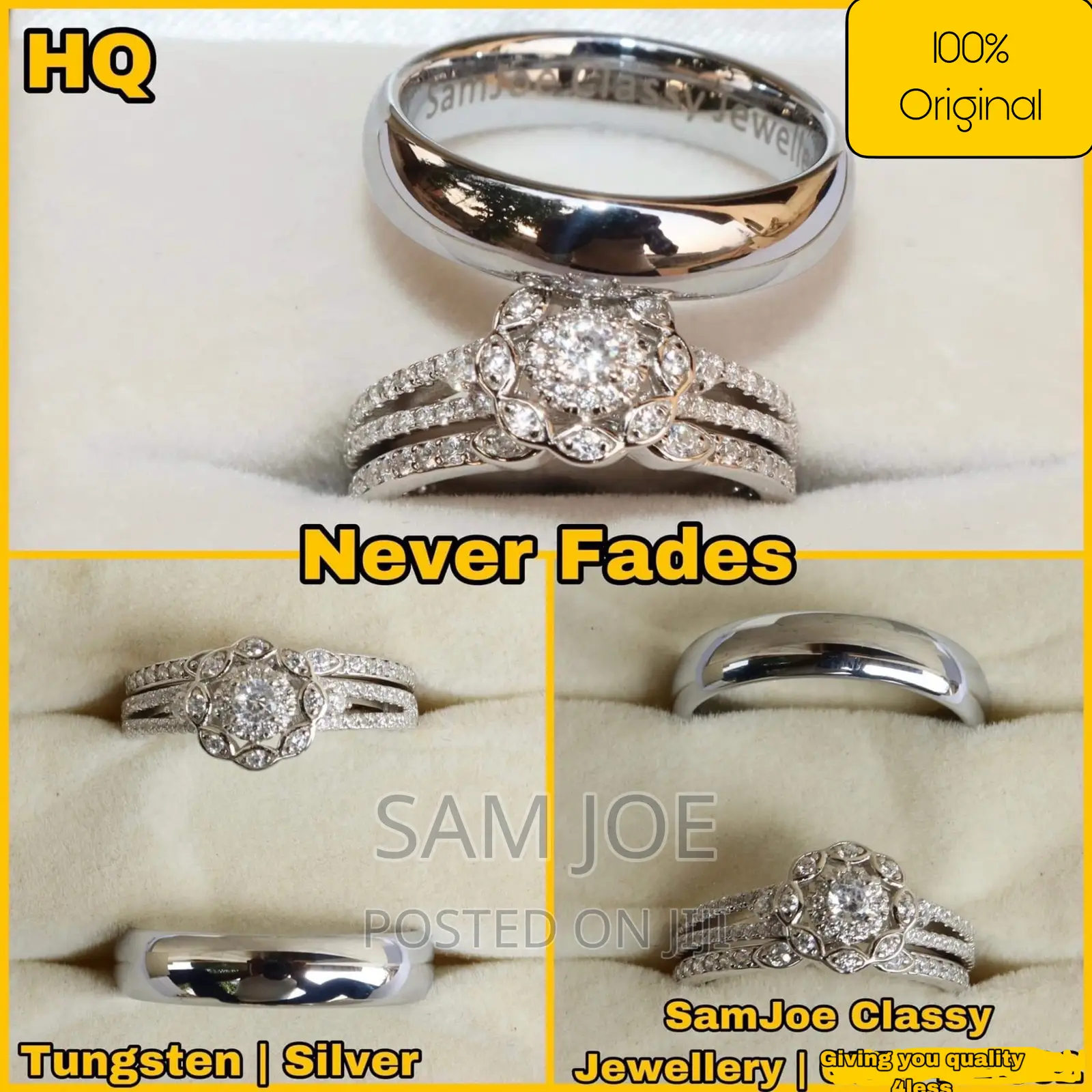 3set Wedding Rings