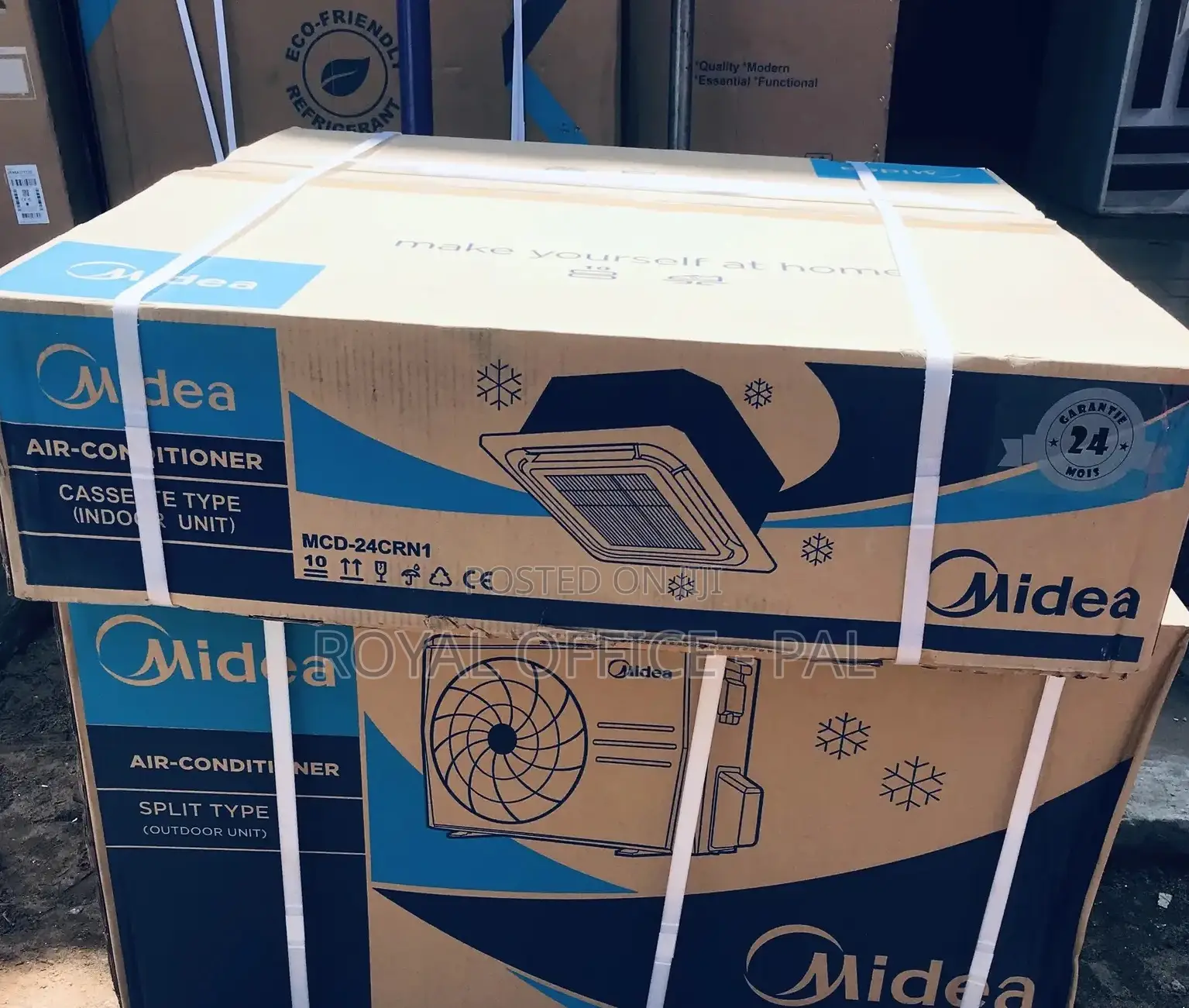 Midea 3.5 Hp R410 Inverter Cassette Ac - (Mcd-36hrnd1)