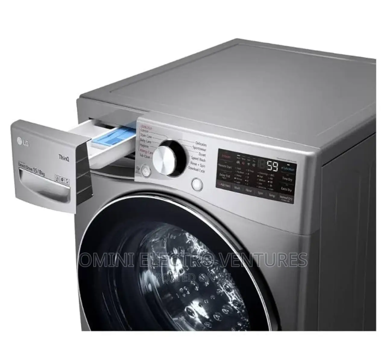 Brand New Front Load 15kg Lg Washing Machine Fully Auto