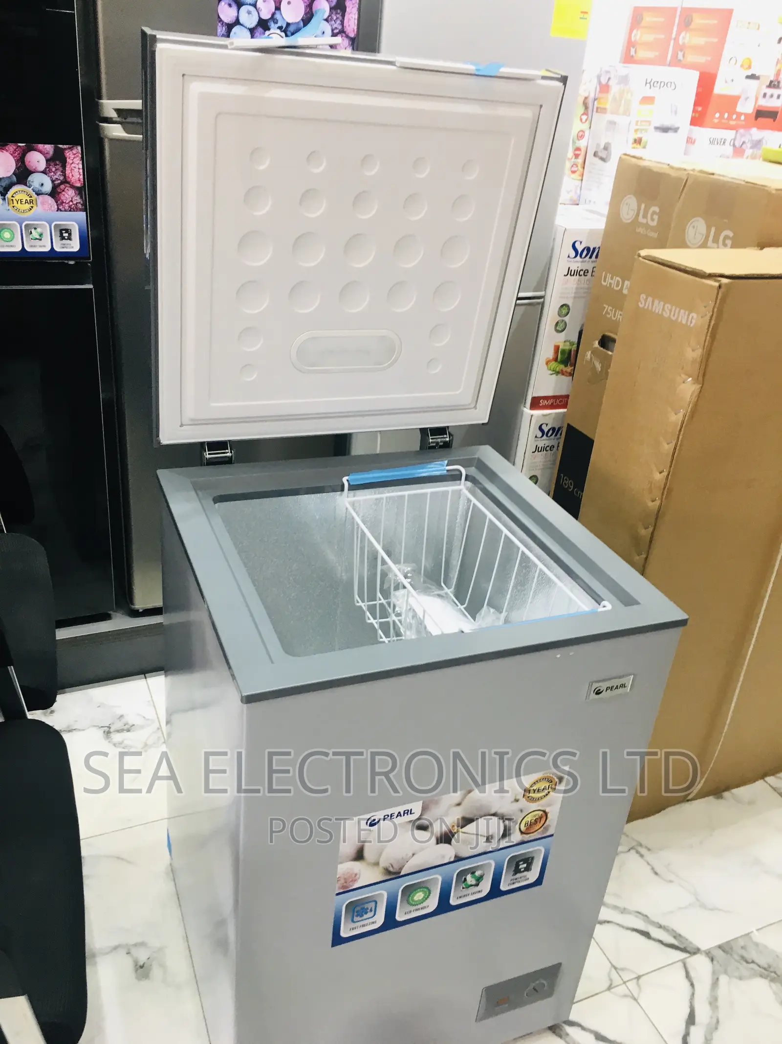 Pearl 100liters Chest Freezer