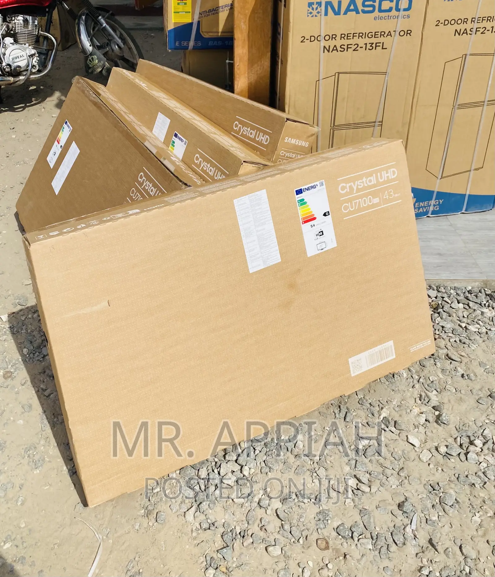 Classic Designed Samsung 43cu7172 43” Crystal Uhd Smart Tv.