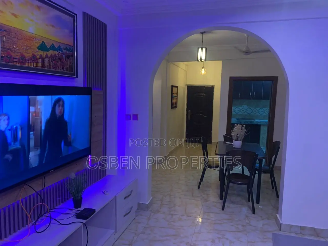 Furnished 2bdrm Apartment in Pleasant Properties, Spintex for rent