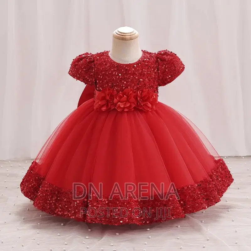 Baby Girl Gorgeous Sequin Christmas Dress 9months to 5yrs