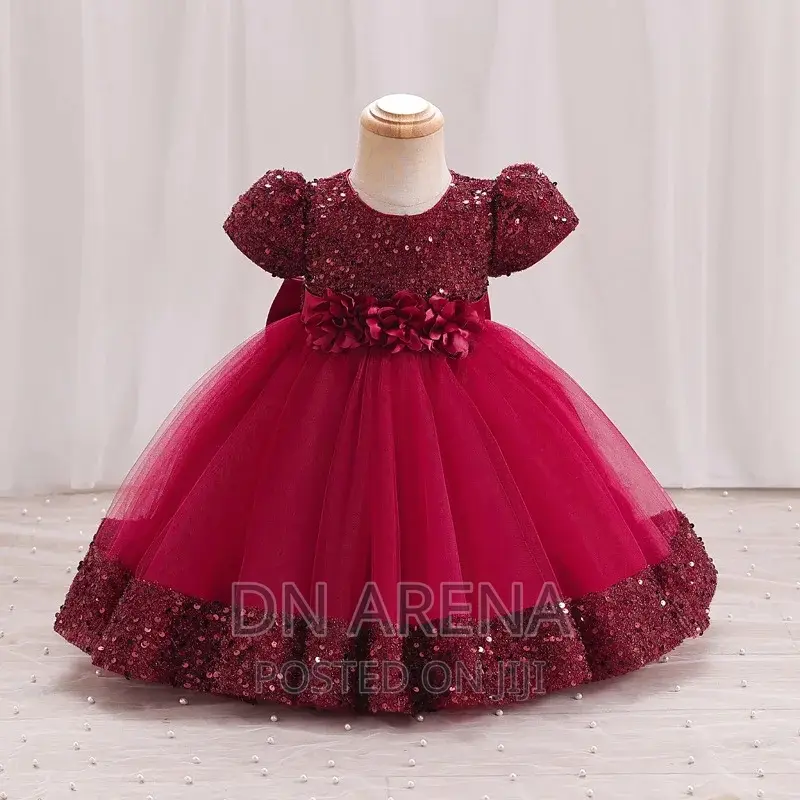 Baby Girl Gorgeous Sequin Christmas Dress 9months to 5yrs