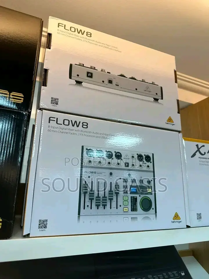 Behringer Flow 8 8-Input Digital Mixer With Bluetooth