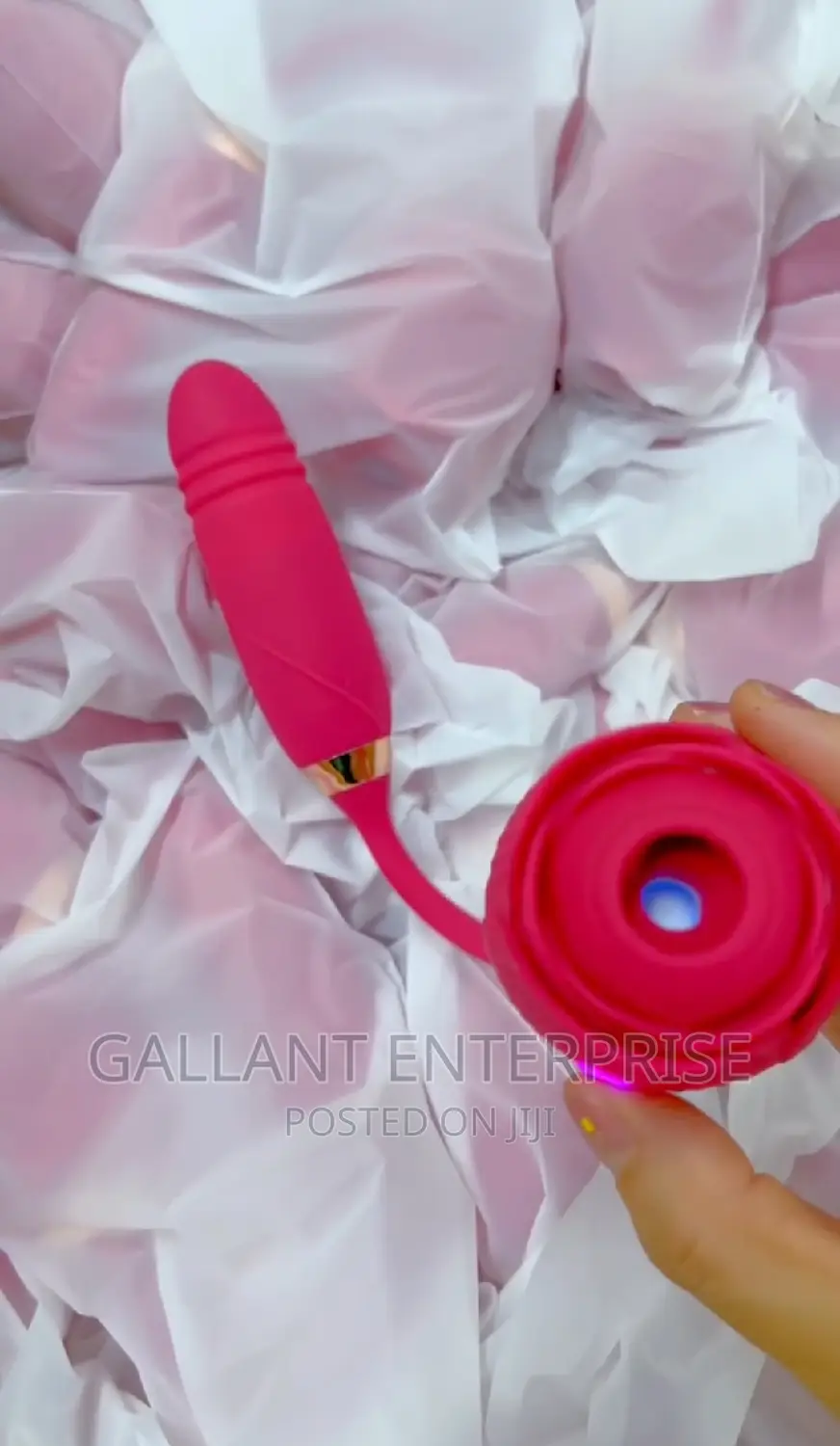 Rose Sucking Dildo Vibrator Sex Toy for Women