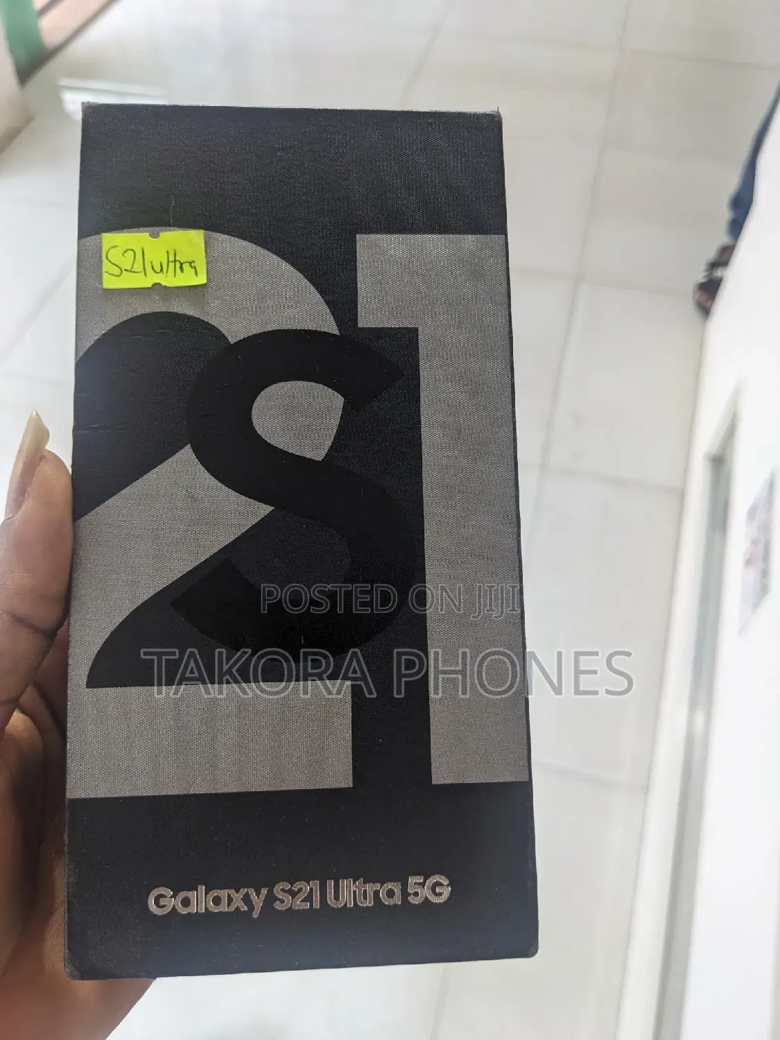 New Samsung Galaxy S21 Ultra 5G 128 GB Black