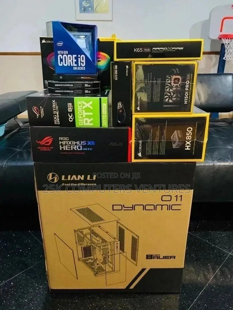 New Desktop Computer Asus ROG STRIX GD30CI 64GB Intel Core I9 SSD 2T