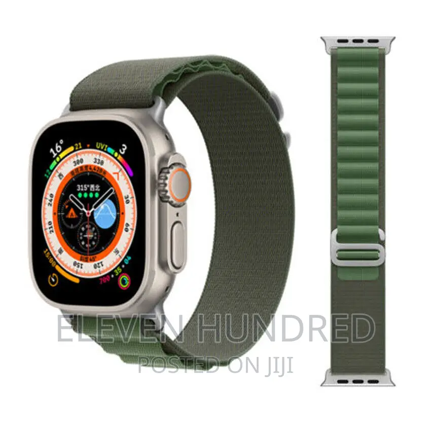 Iwatch 9 8 7 6 5 4 SE Ultra 2/ 49/44/45mm Nylon Band Strap
