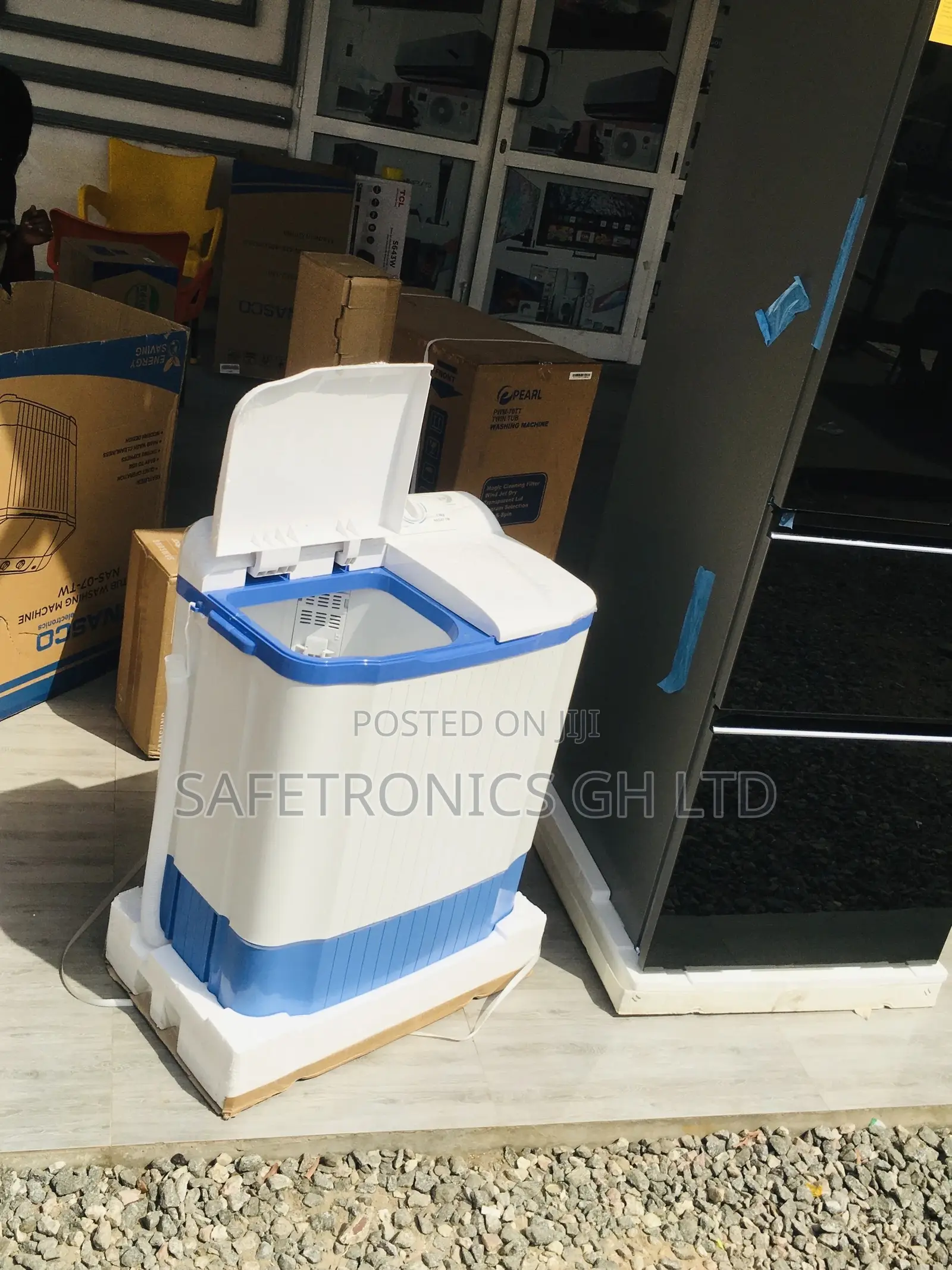Washingmachine Electric Topload 7kg Semiautomatic Nasco