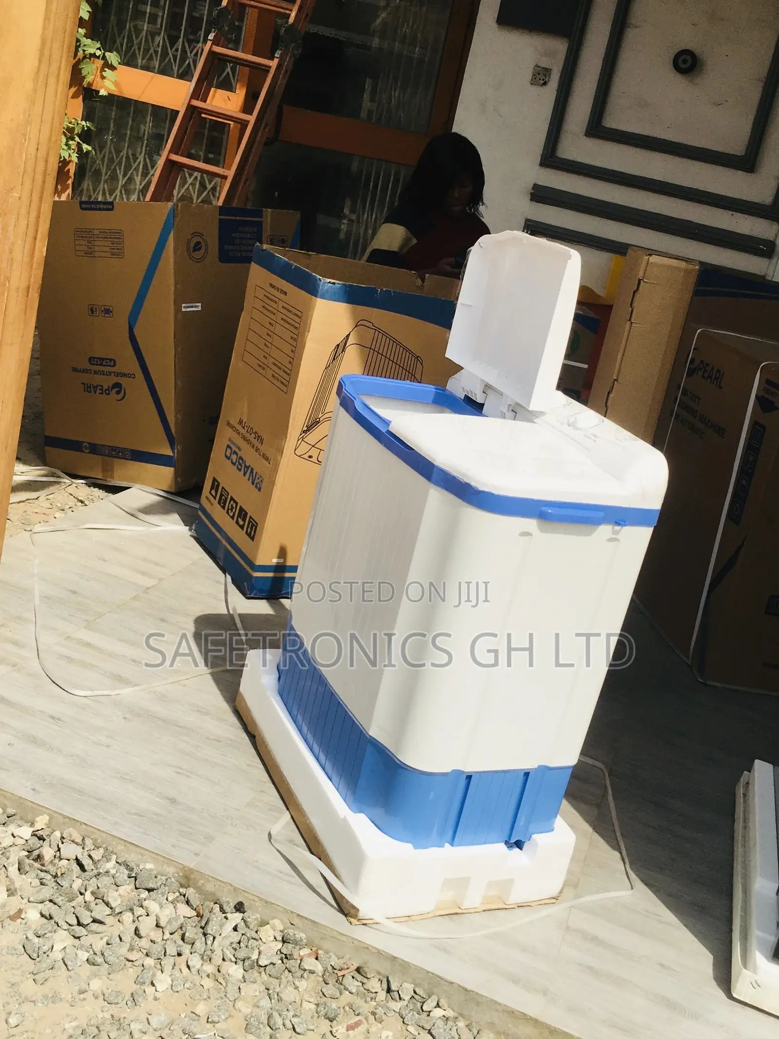 Durable Topload Washingmachine 7kg Semiautomatic Nasco
